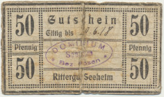 Jeziorki (Seeheim), 50 fenigów 1918