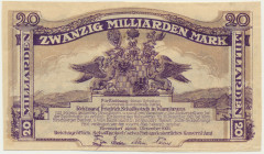 Hermsdorf a. Kynast (Sobieszów), 20 miliardów marek
