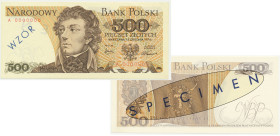 500 złotych 1974 - WZÓR - A 0000000 - RZADKOŚĆ