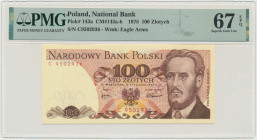 100 złotych 1975 - C - PMG 67 EPQ