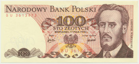 100 złotych 1976 - BU - BARDZO RZADKA
