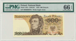 500 złotych 1979 - BH - PMG 66 EPQ