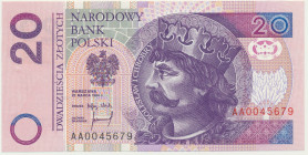 20 złotych 1994 - AA -