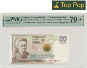 20 złotych 2011 - Maria Skłodowska Curie - PMG 70 EPQ ★ MAX
