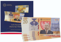 Zestaw, 20 złotych 2021 - L. Kaczyński - (3 szt.)