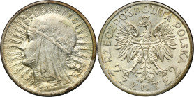 Głowa Kobiety, 2 złote 1934