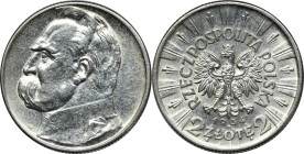 Piłsudski, 2 złote 1934