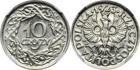 10 groszy 1923 - NGC MS63