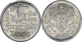 Free City of Danzig, 1 gulden 1923 - PCGS MS61