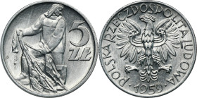 5 złotych 1959 Rybak