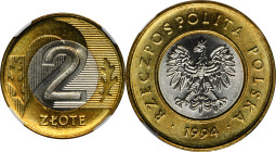 2 złote 1994 - NGC MS66