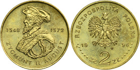 2 złote 1996 Zygmunt II August