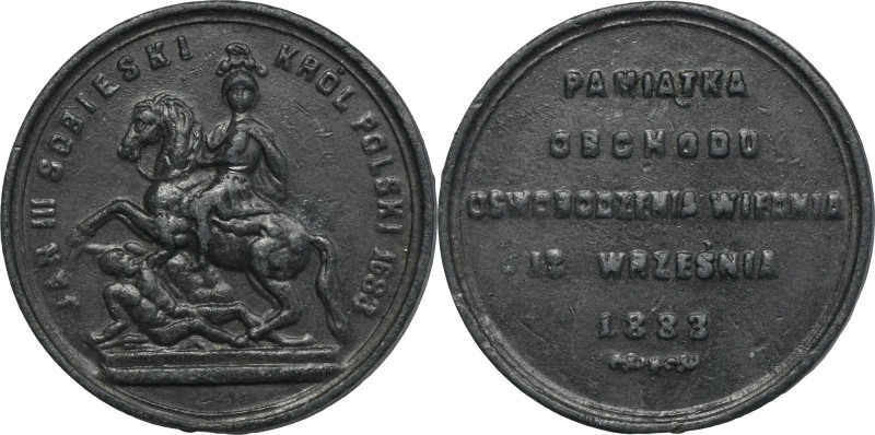 Medal for the 200th anniversary of the Battle of Vienna, copy of the medal from ...