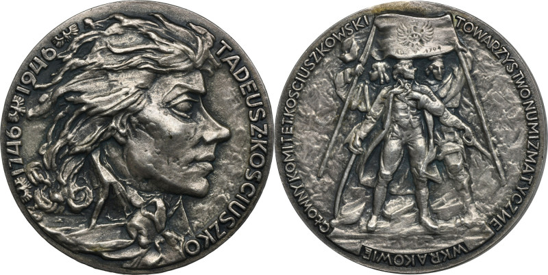 Medal in memory of the 200th anniversary of Tadeusz Kościuszko's birth 1946 Meda...