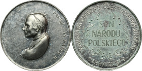 Medal minted on the occasion of the pilgrimage of John Paul II 1979