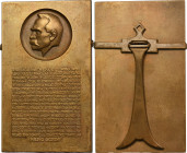 Plaque Józef Piłsudski 1931