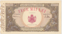 Romania, 10.000 Lei 1945