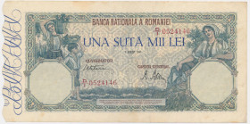 Romania, 100.000 Lei 1945