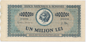 Romania, 1 million Lei 1947