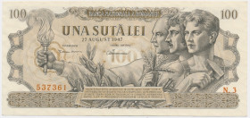 Romania, 100 Lei 1947