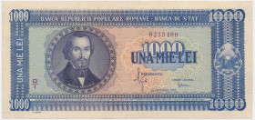 Romania, 1.000 Lei 1950