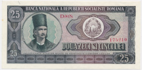 Romania, 25 Lei 1966