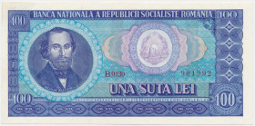 Romania, 100 Lei 1966