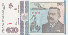 Romania, 200 Lei 1992