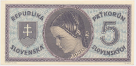 Slovakia, 5 Korun (1945)