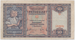 Slovakia, 50 Korun 1940