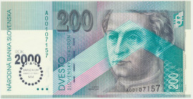 Slovakia, 200 Korun 2000 - commemorative note -