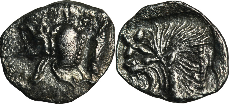 Greece, Mysia, Kyzikos, Hemiobol Greece Mysia, Kyzikos, Hemiobol, 525-475 BC Obv...