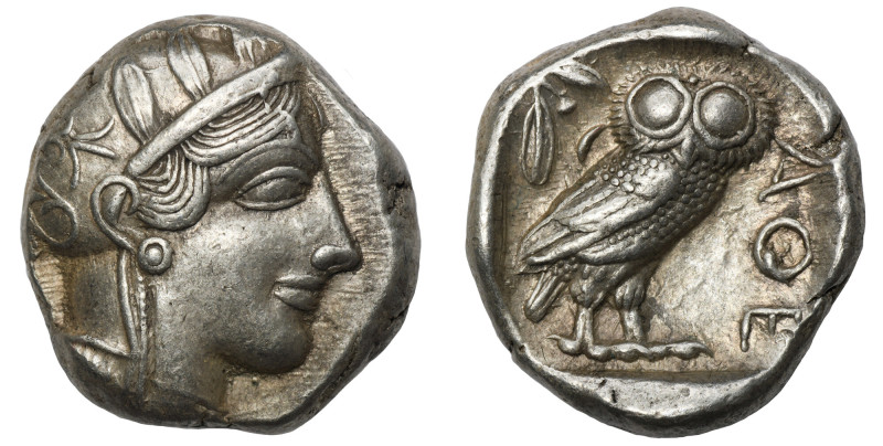 Greece, Attica, Athens, Tetradrachm Very well preserved specimen.
 Greece Attic...