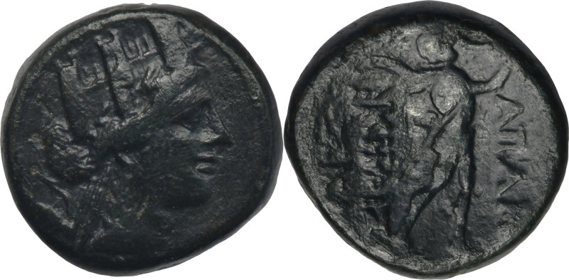 Greece, Phrygia, Apamea, AE Greece
 Phyrgia, Apameia, AE 88-40 BC, Kephiso magi...