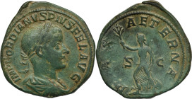 Roman Imperial, Gordian III, Sestertius