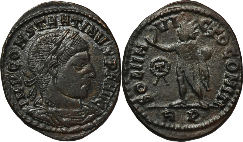 Roman Imperial, Constantine I the Great, Follis - RARE Rare type of follis, R2 i...