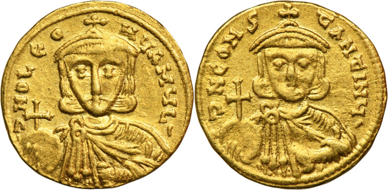 Byzantine Empire, Leo III and Constantine V, Solidus Byzantine Empire
 Leo III ...