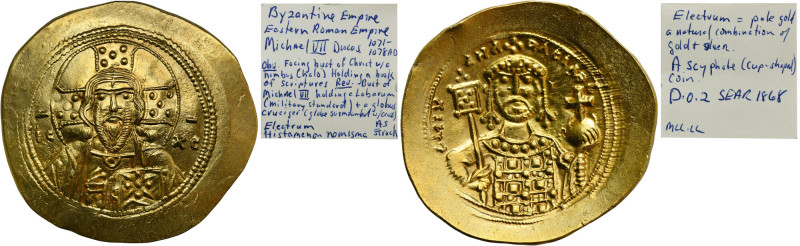 Byzantine Empire, Michael X Ducas, Histamenon Ex.&nbsp;Ira & Larry Goldberg Coin...