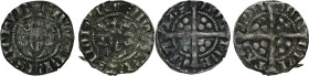 Set, England, Edward II, Pence London (2 pcs.)