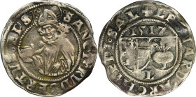 Austria, Archbishopric of Salzburg, Leonhard von Keutschach, 1 Batzen (4 Kreuzer) 1517