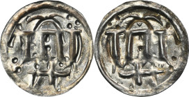 Denmark, Harald I Gromsson, Half bracteate Hedeby - ex. Potocki