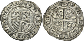 France, Duchy of Burgundy, John I the Fearless, Large Blanc undated - RARE