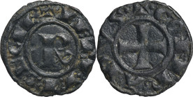 Italy, Kingdom of Sicily, Conrad I, Denarius Messina - ex. Dr. Max Blaschegg ex. Blaschegg