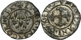 Italy, Duchy of Milan, Louis XII, Trillina (3 Denarius) undated - ex. Dr. Max Blaschegg ex. Blaschegg