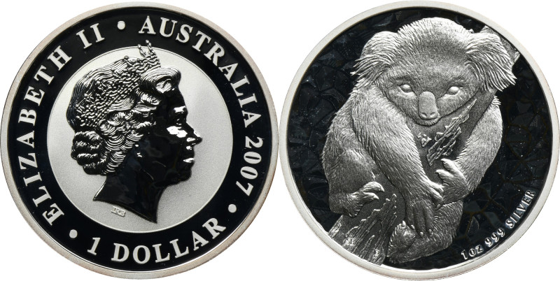 Australia, Elizabeth II, 1 Dollar 2007 - Koala Proof type coin without any visib...