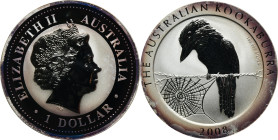 Australia, Elizabeth II, 1 Dollar 2008 - Australian Kookaburra