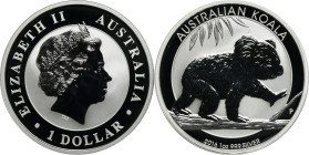 Australia, Elizabeth II, 1 Dollar 2016 - Koala