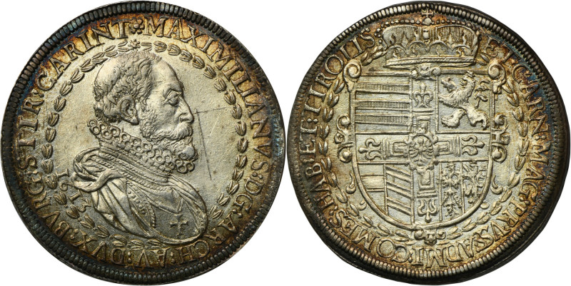 Austria, Maximilian III, Thaler Hall 1613 Thaler of the Archduke and Grand Maste...