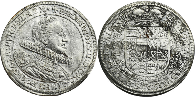 Austria, Ferdinand II, Thaler Ensisheim 1621 - RARE Rare thaler. Attractive coin...