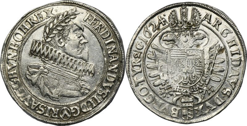 Austria, Ferdinand II, Thaler Wien 1624 Beautiful Ferdinand II thaler from the W...